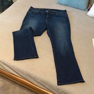 Kut from the Kloth Dark Blue Bootcut Jeans